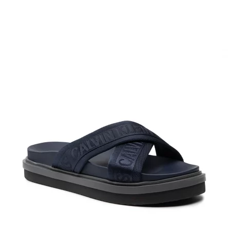 Calvin Klein Jeans Šlepetės Flat Sandal Crisscross Pes