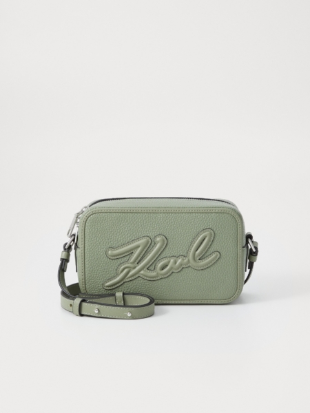 Karl Lagerfeld Moteriška Rankinė Skuare Camera Bag Grainy