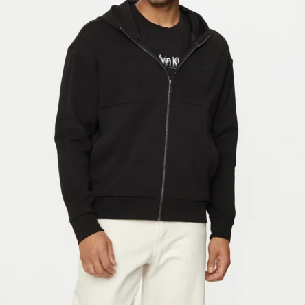 Calvin Klein Vyriškas Džemperis Shadow Embosed Logo Juoda