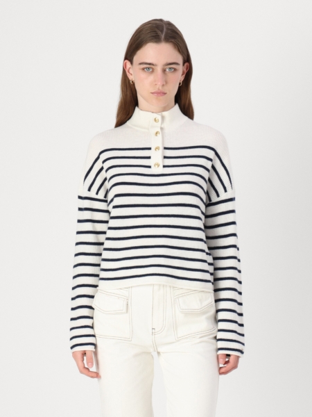 Tommy Hilfiger Moteriškas Megztinis Gold Button Polo